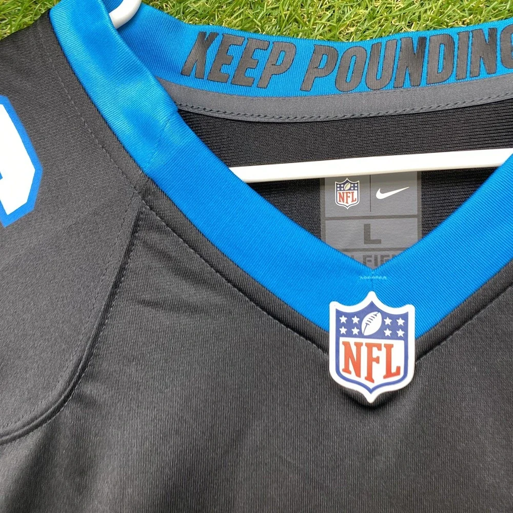Donte Jackson Carolina Panthers Nike Jersey Mens Large NFL Players On Field #26